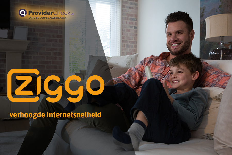 Ziggo heeft haar internetsnelheid verhoogd!